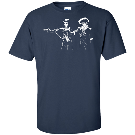 T-Shirts Navy / XLT Cowboy Fiction Tall T-Shirt