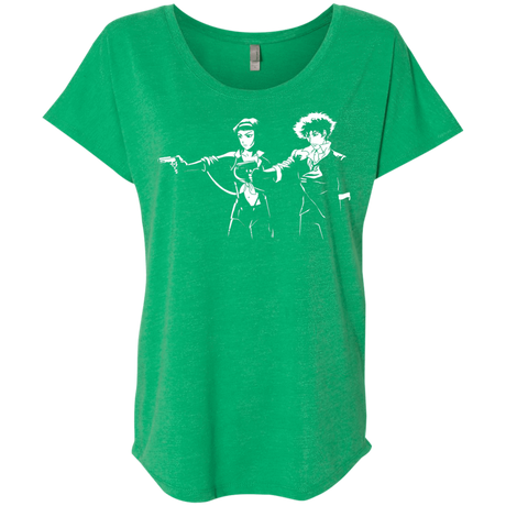 T-Shirts Envy / X-Small Cowboy Fiction Triblend Dolman Sleeve