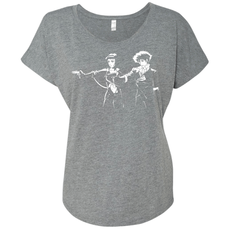T-Shirts Premium Heather / X-Small Cowboy Fiction Triblend Dolman Sleeve