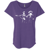 T-Shirts Purple Rush / X-Small Cowboy Fiction Triblend Dolman Sleeve