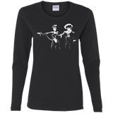 T-Shirts Black / S Cowboy Fiction Women's Long Sleeve T-Shirt
