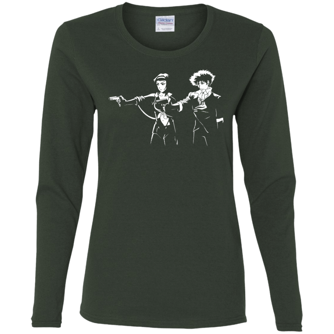 T-Shirts Forest / S Cowboy Fiction Women's Long Sleeve T-Shirt