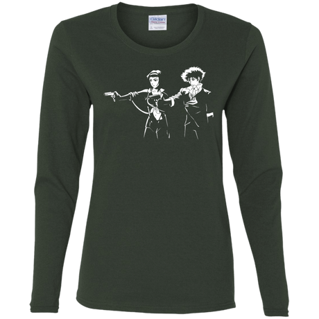 T-Shirts Forest / S Cowboy Fiction Women's Long Sleeve T-Shirt