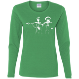 T-Shirts Irish Green / S Cowboy Fiction Women's Long Sleeve T-Shirt