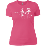 T-Shirts Hot Pink / X-Small Cowboy Fiction Women's Premium T-Shirt