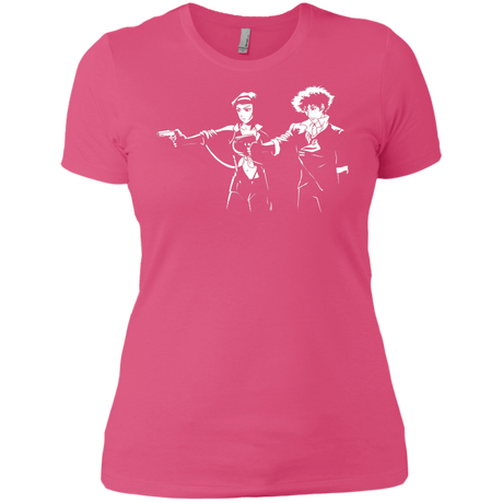 T-Shirts Hot Pink / X-Small Cowboy Fiction Women's Premium T-Shirt
