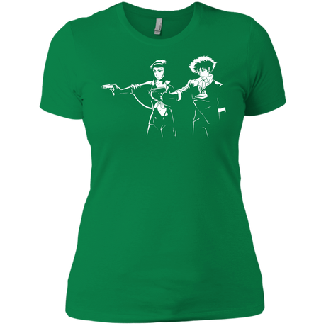 T-Shirts Kelly Green / X-Small Cowboy Fiction Women's Premium T-Shirt