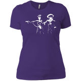 T-Shirts Purple Rush/ / X-Small Cowboy Fiction Women's Premium T-Shirt
