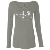 T-Shirts Venetian Grey / S Cowboy Fiction Women's Triblend Long Sleeve Shirt