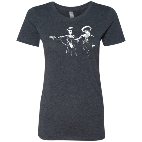 T-Shirts Vintage Navy / S Cowboy Fiction Women's Triblend T-Shirt