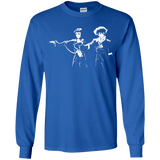 T-Shirts Royal / YS Cowboy Fiction Youth Long Sleeve T-Shirt