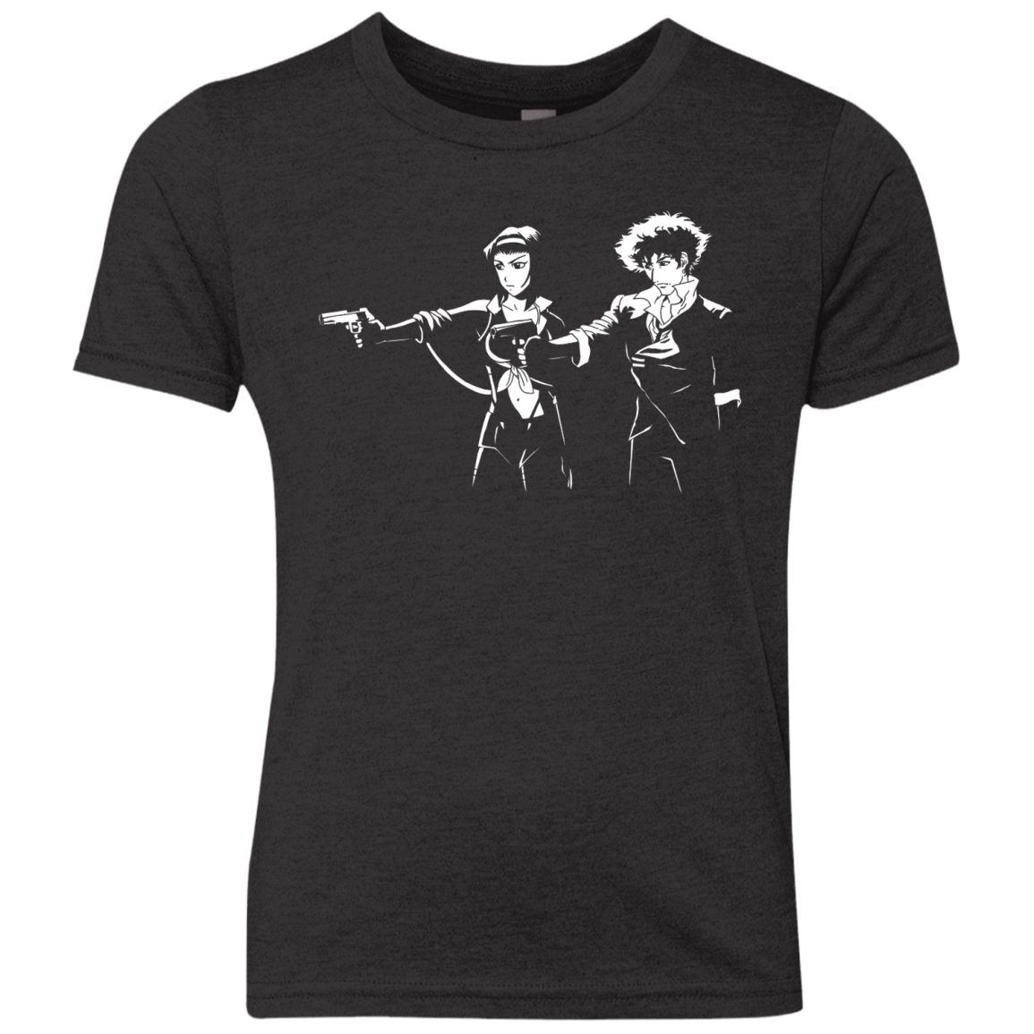 T-Shirts Vintage Black / YXS Cowboy Fiction Youth Triblend T-Shirt