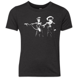 T-Shirts Vintage Black / YXS Cowboy Fiction Youth Triblend T-Shirt