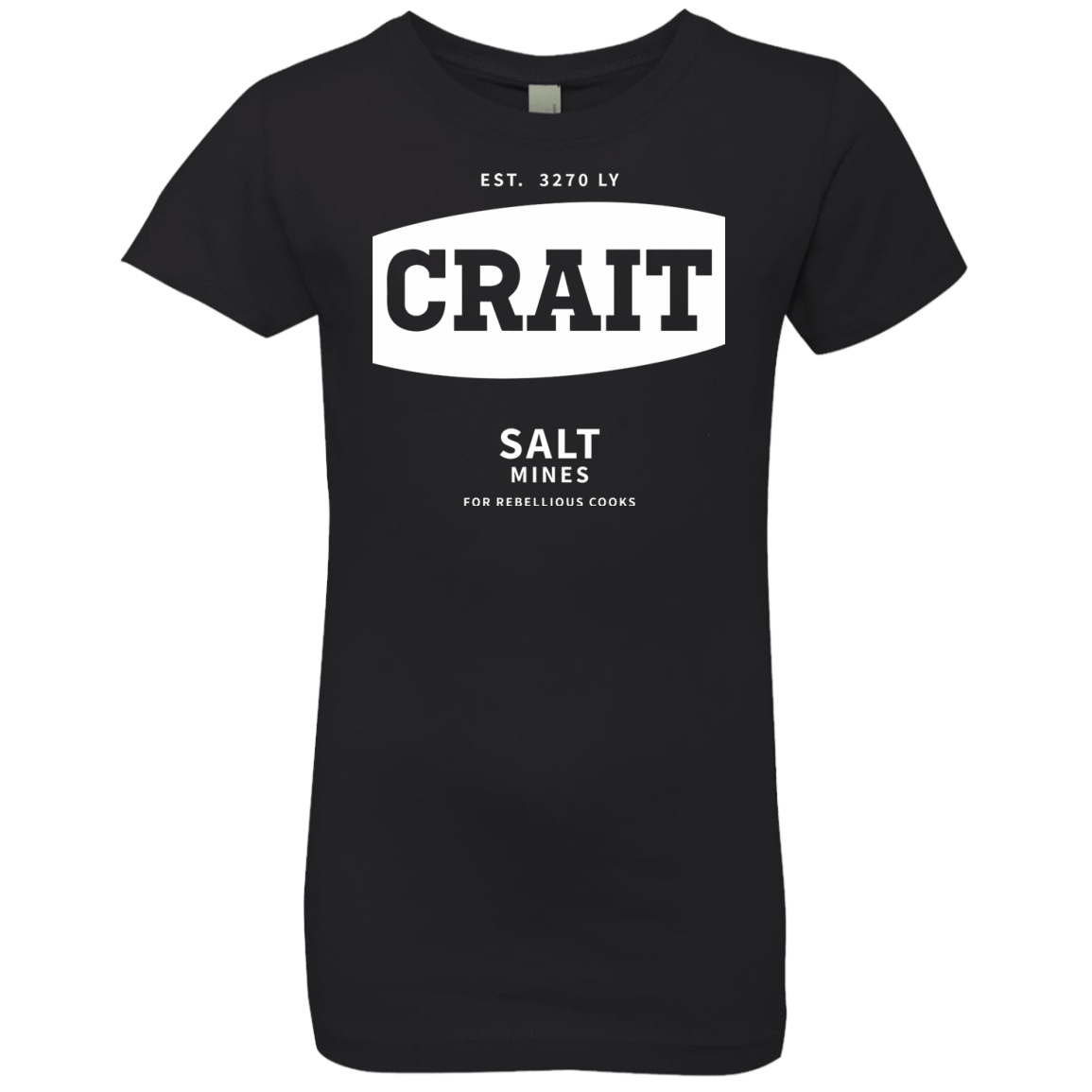 T-Shirts Black / YXS Crait Saxa Salt Girls Premium T-Shirt