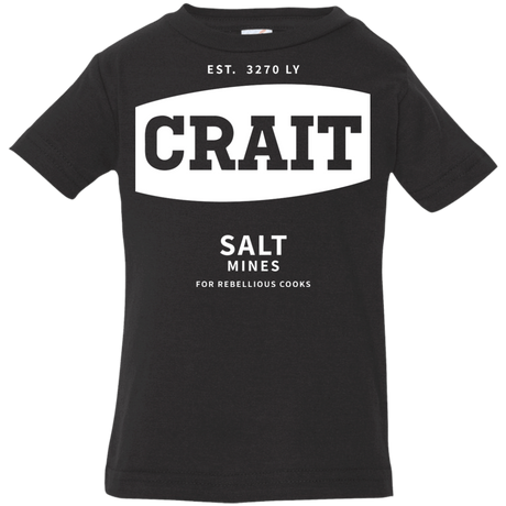 T-Shirts Black / 6 Months Crait Saxa Salt Infant Premium T-Shirt