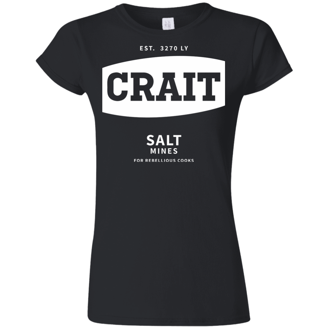 T-Shirts Black / S Crait Saxa Salt Junior Slimmer-Fit T-Shirt