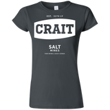 T-Shirts Charcoal / S Crait Saxa Salt Junior Slimmer-Fit T-Shirt