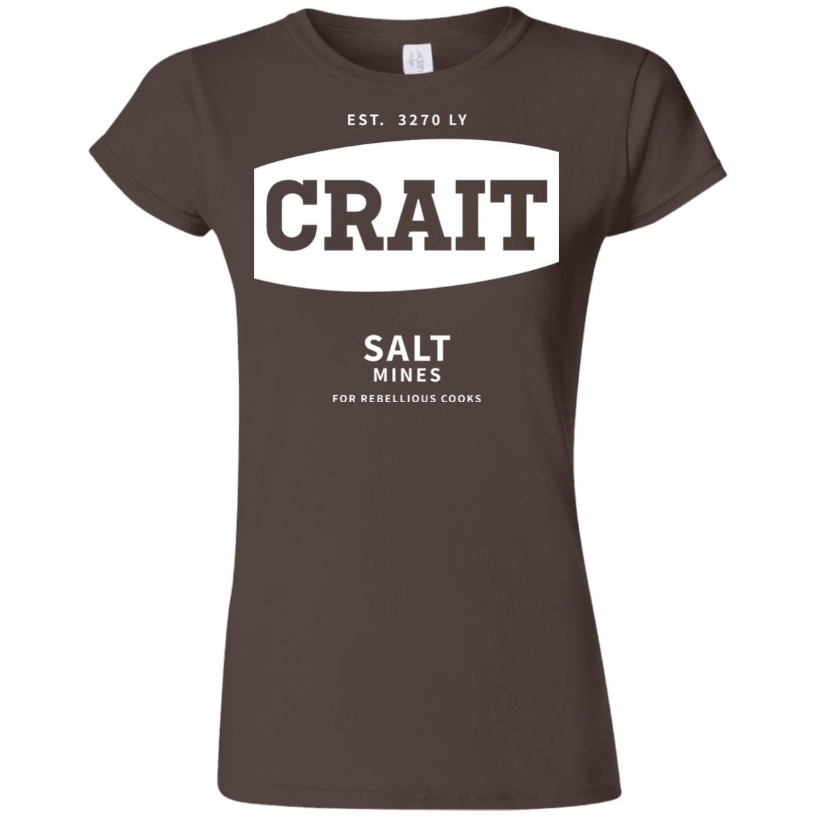 T-Shirts Dark Chocolate / S Crait Saxa Salt Junior Slimmer-Fit T-Shirt