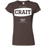 T-Shirts Dark Chocolate / S Crait Saxa Salt Junior Slimmer-Fit T-Shirt