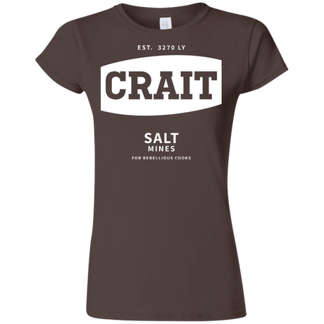 T-Shirts Dark Chocolate / S Crait Saxa Salt Junior Slimmer-Fit T-Shirt