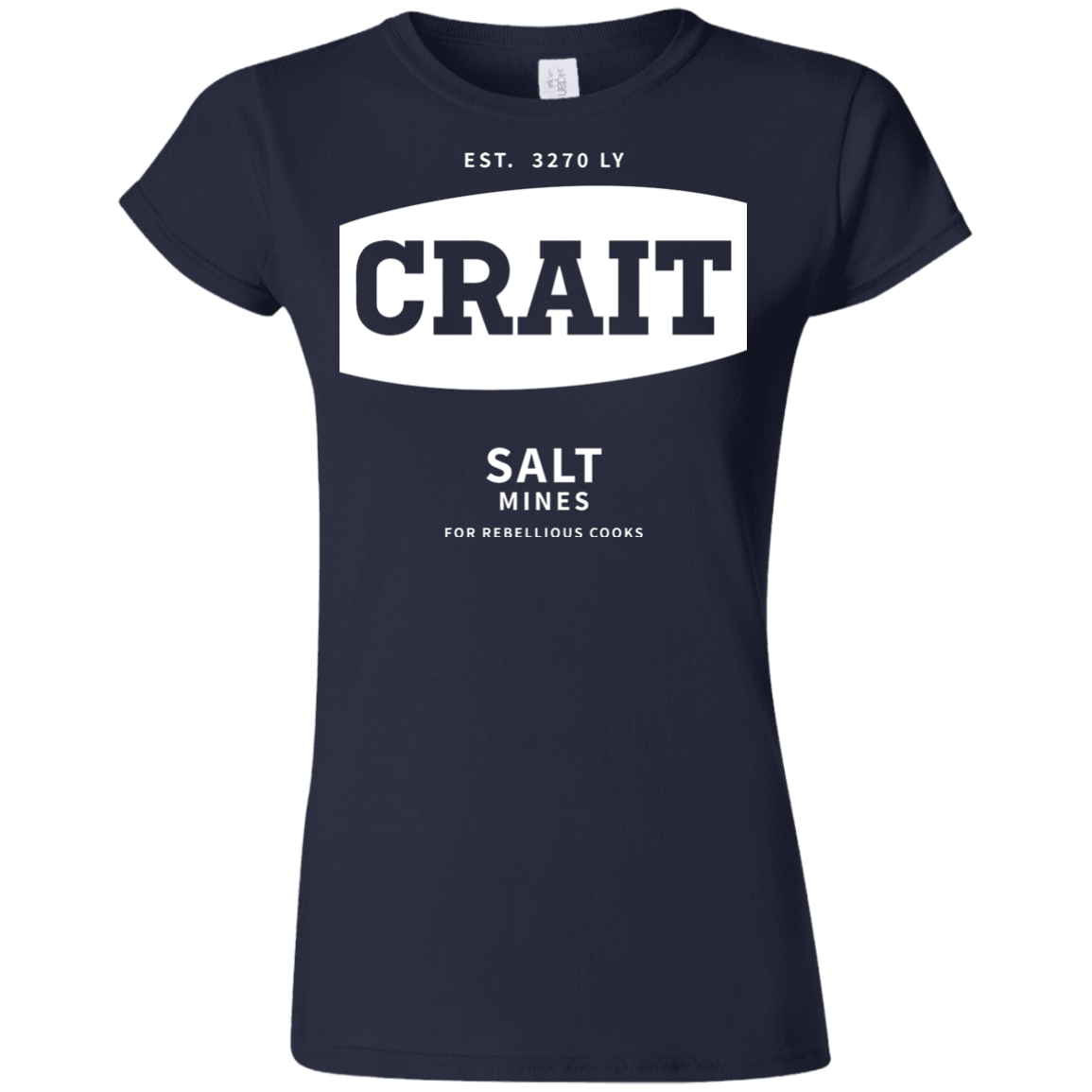 T-Shirts Navy / S Crait Saxa Salt Junior Slimmer-Fit T-Shirt