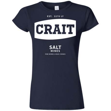 T-Shirts Navy / S Crait Saxa Salt Junior Slimmer-Fit T-Shirt