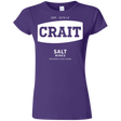 T-Shirts Purple / S Crait Saxa Salt Junior Slimmer-Fit T-Shirt