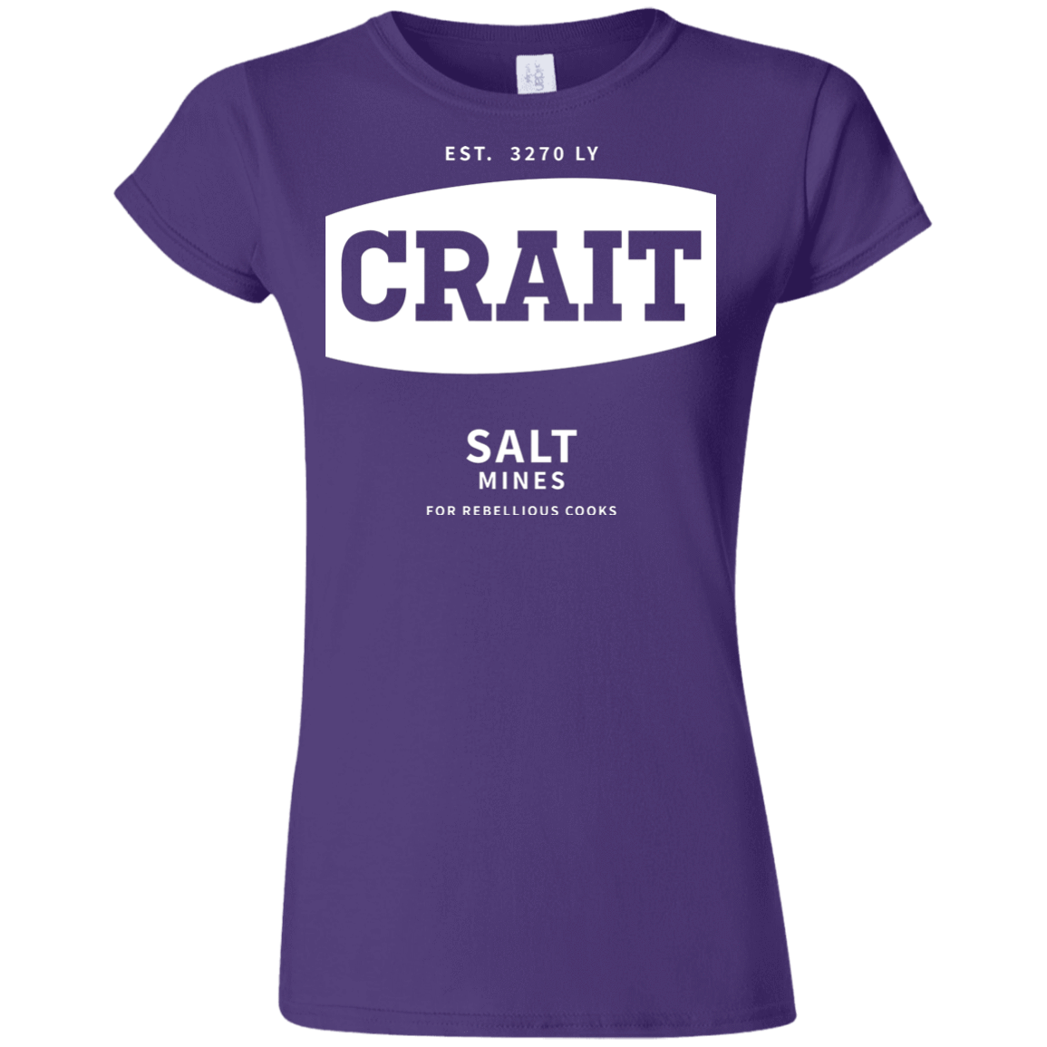 T-Shirts Purple / S Crait Saxa Salt Junior Slimmer-Fit T-Shirt