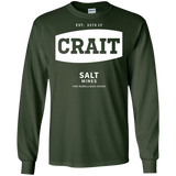 T-Shirts Forest Green / S Crait Saxa Salt Men's Long Sleeve T-Shirt