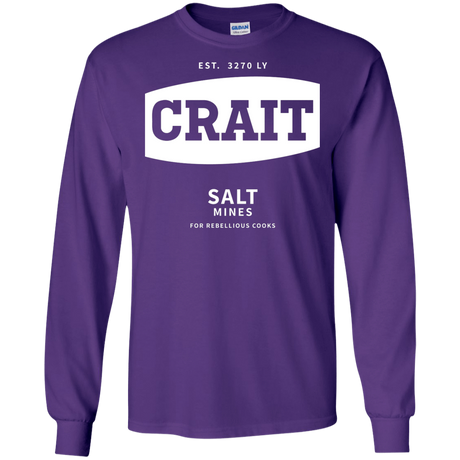 T-Shirts Purple / S Crait Saxa Salt Men's Long Sleeve T-Shirt