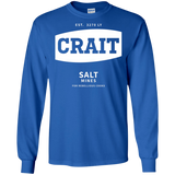 T-Shirts Royal / S Crait Saxa Salt Men's Long Sleeve T-Shirt