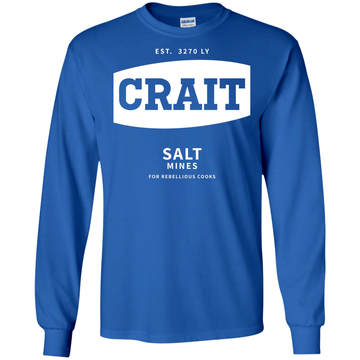 T-Shirts Royal / S Crait Saxa Salt Men's Long Sleeve T-Shirt