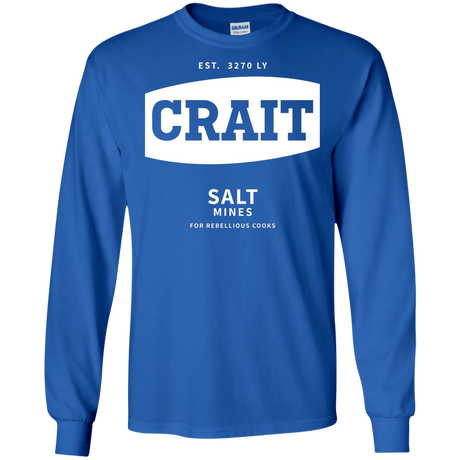 T-Shirts Royal / S Crait Saxa Salt Men's Long Sleeve T-Shirt