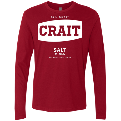 T-Shirts Cardinal / S Crait Saxa Salt Men's Premium Long Sleeve