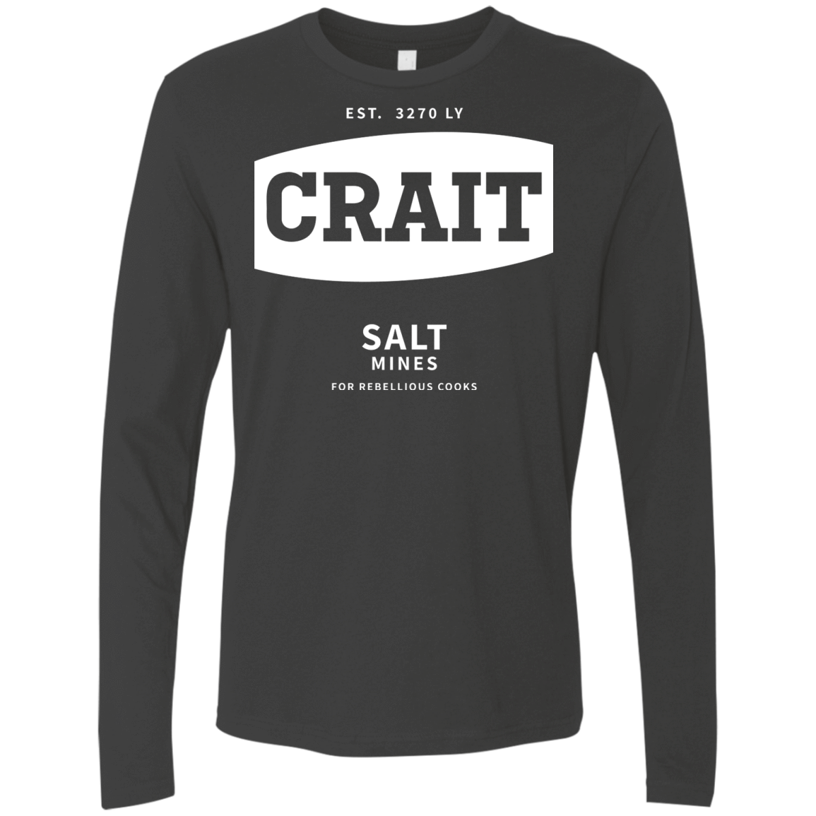 T-Shirts Heavy Metal / S Crait Saxa Salt Men's Premium Long Sleeve