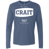 T-Shirts Indigo / S Crait Saxa Salt Men's Premium Long Sleeve