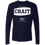 T-Shirts Midnight Navy / S Crait Saxa Salt Men's Premium Long Sleeve