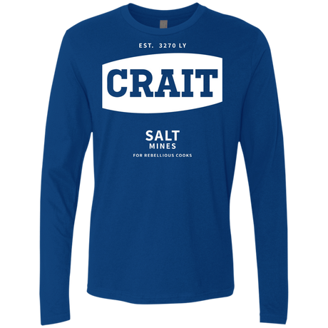 T-Shirts Royal / S Crait Saxa Salt Men's Premium Long Sleeve