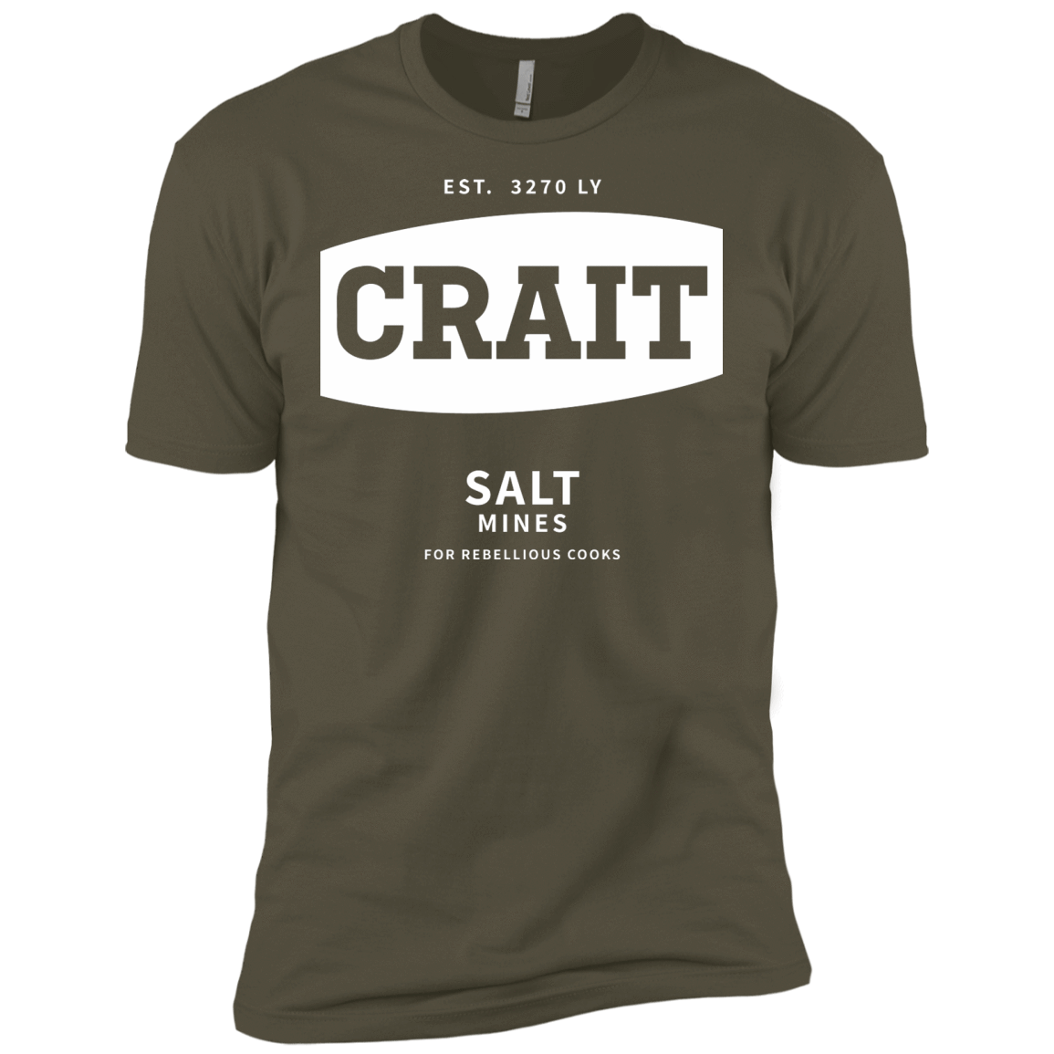 T-Shirts Military Green / X-Small Crait Saxa Salt Men's Premium T-Shirt