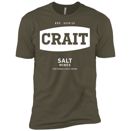 T-Shirts Military Green / X-Small Crait Saxa Salt Men's Premium T-Shirt