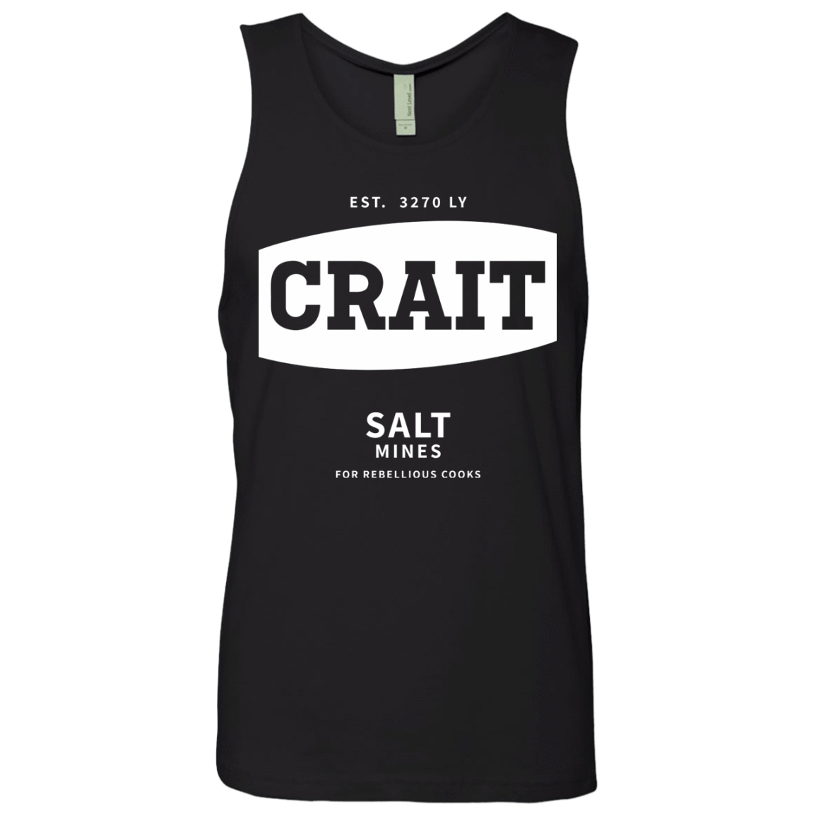 T-Shirts Black / S Crait Saxa Salt Men's Premium Tank Top