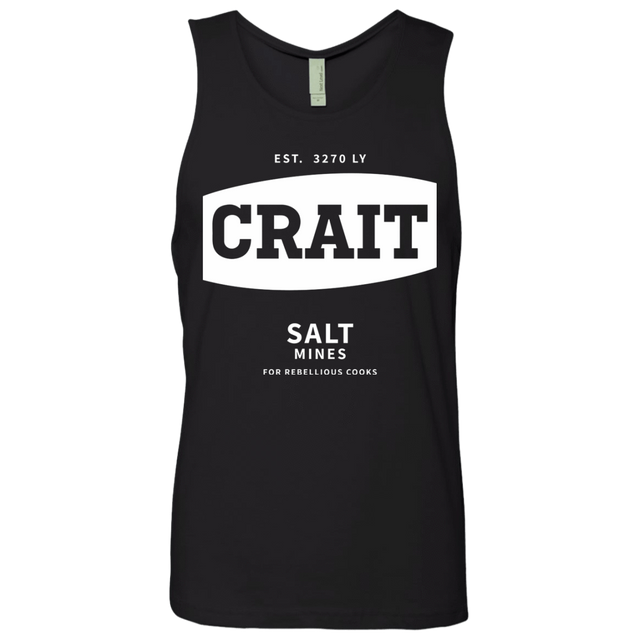 T-Shirts Black / S Crait Saxa Salt Men's Premium Tank Top