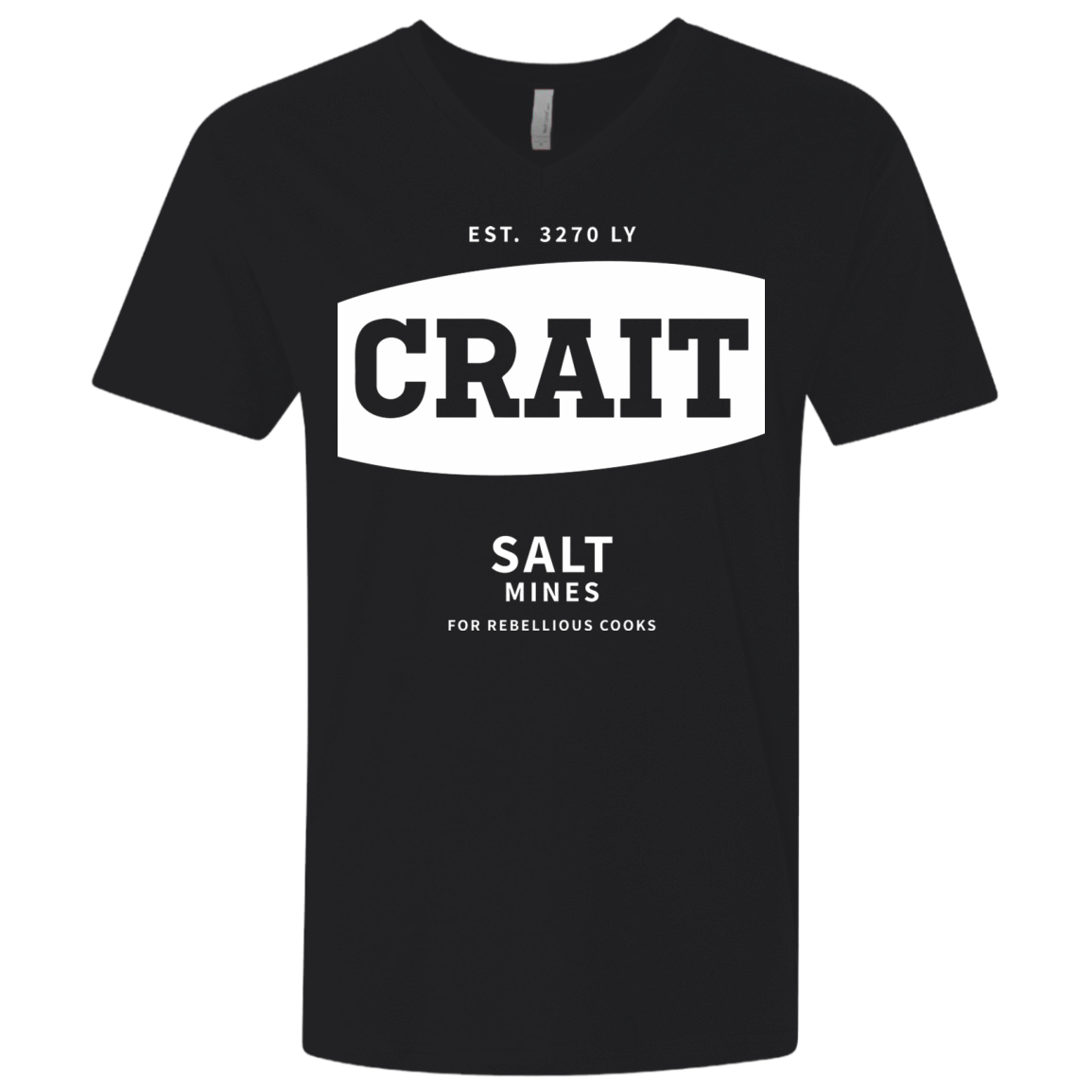 T-Shirts Black / X-Small Crait Saxa Salt Men's Premium V-Neck