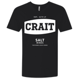 T-Shirts Black / X-Small Crait Saxa Salt Men's Premium V-Neck