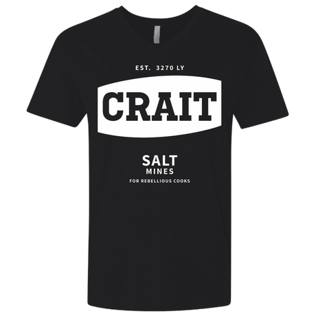 T-Shirts Black / X-Small Crait Saxa Salt Men's Premium V-Neck