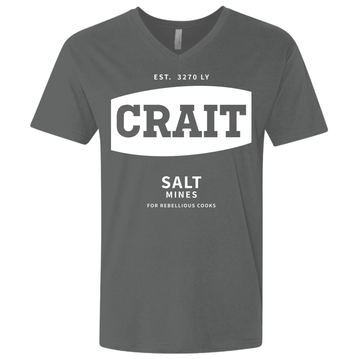 T-Shirts Heavy Metal / X-Small Crait Saxa Salt Men's Premium V-Neck