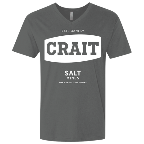 T-Shirts Heavy Metal / X-Small Crait Saxa Salt Men's Premium V-Neck