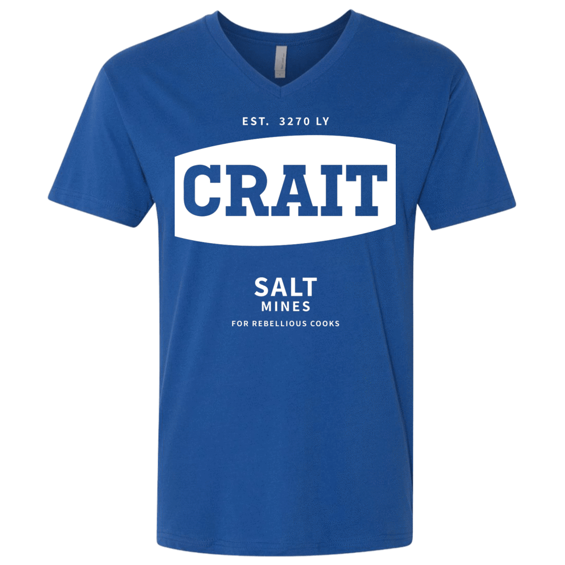 T-Shirts Royal / X-Small Crait Saxa Salt Men's Premium V-Neck