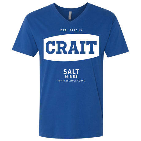 T-Shirts Royal / X-Small Crait Saxa Salt Men's Premium V-Neck