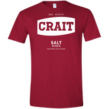 T-Shirts Cardinal Red / S Crait Saxa Salt Men's Semi-Fitted Softstyle